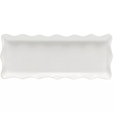 COSTA NOVA Cook & Host Farfurie dreptunghiulară, albă, lungime: 419 mm, lățime: 172 mm