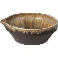 COSTA NOVA Poterie Bol de amestecat, mocha-latte, Capacitate: 1,95 Litri, Înălțime: 93 mm