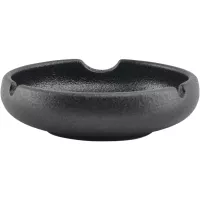FINE 2 DINE Scrumieră, porțelan, înălțime: 35 mm, diametru: 120 mm, negru