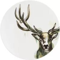 SELTMANN Nature Farfurie întinsă, Înălțime: 24 mm, diametru: 283 mm, Cerb