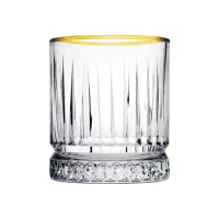 PAŞABAHÇE Elysia Gold Pahar de whisky, Capacitate: 0,21 Litri, Înălțime: 85 mm, Ø: 73 mm