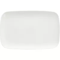 FORTESSA Farfurie întinsă, pătrată, margine ridicată, Lungime: 290 mm, Lățime: 190 mm