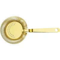Sită de cocktail, aurie