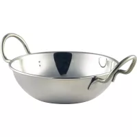GENWARE Bol cu mânere din oțel inoxidabil, capacitate: 0,57 litri, înălțime: 50 mm