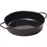 COMAS Tigaie de servire emailată, cu mânere, lungime: 265 mm, lățime: 208 mm