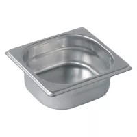 Pujadas FIRST Vas gastronomic VG 1/6, înălțime 150 mm, oțel inoxidabil