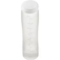 ARAVEN Dispensator condimente, LDPE, ø: 60 mm, Înălțime: 212 mm, Capacitate: 0,5 KG, fin
