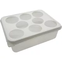ARAVEN Recipient pentru 8 sticle de sos GN 1/2, polipropilenă