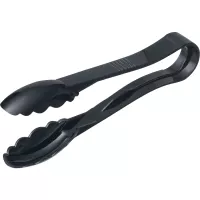 ARAVEN Clește de servire, policarbonat, lungime: 230 mm, negru