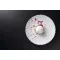 COSTA NOVA Pearl Farfurie plată, pătrată, înălțime: 21 mm, lungime: 132 mm, albă
