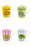 Îmbrățișare călduroasă Cană de cafea, modele diverse, capacitate: 0,33 litri, înălțime: 101 mm, diametru: 83 mm