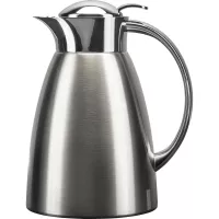 HELIOS Cană termoizolantă din oțel inoxidabil, capacitate: 1,00 litri, înălțime: 220 mm, diametru: 148 mm