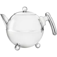 BREDEMEIJER Bella Ceainic cu pereți dubli, capacitate: 1,20 litri, înălțime: 181 mm, oțel inoxidabil