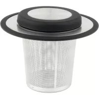BREDEMEIJER Coaster Infuzor ceai, oțel inoxidabil/silikon, înălțime: 84 mm, lungime: 101 mm